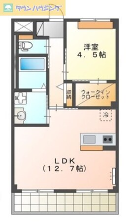 サクラーレの物件間取画像